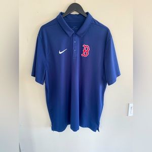Nike Dri Fit Boston Red Sox Polo - Size XXL
